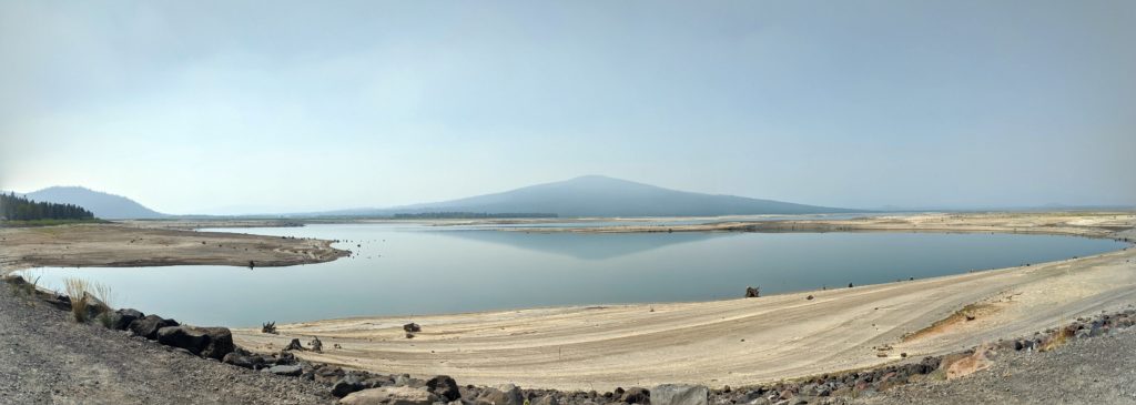 the reservoir
