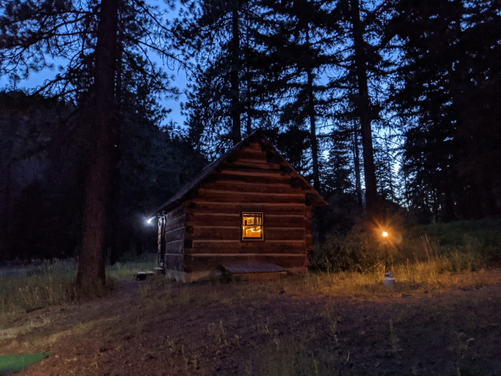 cabin in the woods